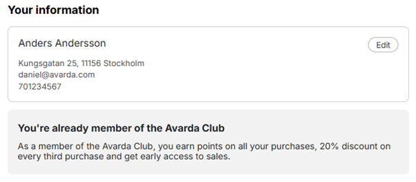 Member Connect - already a member